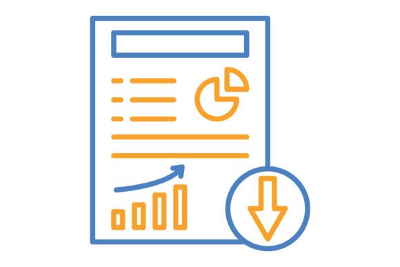 Download Blue & Orange Line Icon: Your Go-To Visual Toolkit