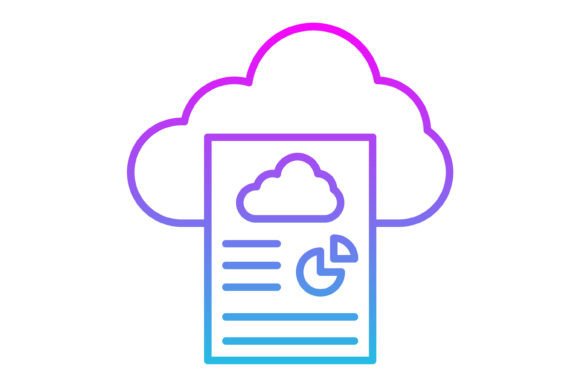Integrating Document Line Gradient Icons for Modern Design