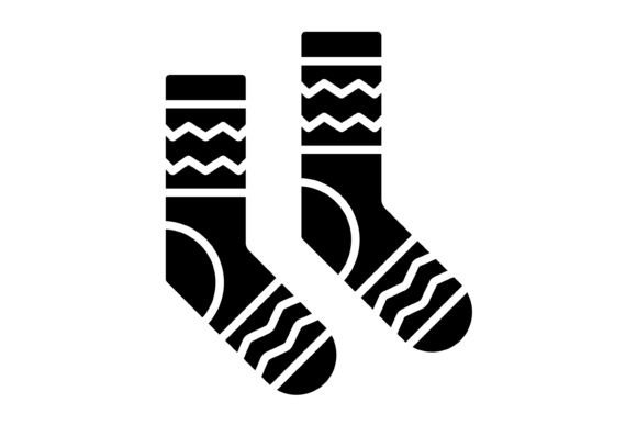 Keep Your Designs Sharp: The Socks Glyph Icon for Modern Projects