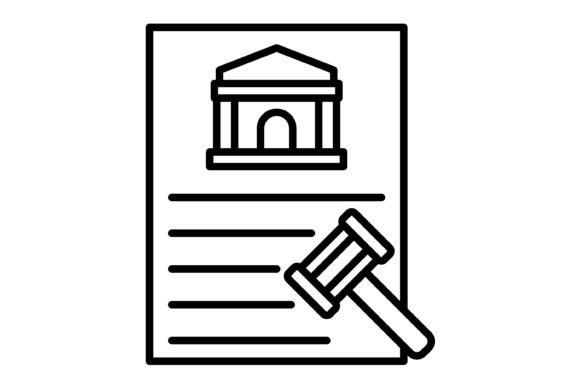 Law Outline Icon: Your Modern Toolkit for Digital and Print Projects