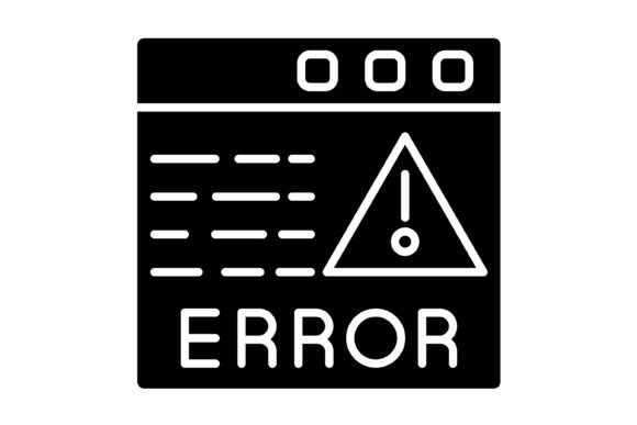 Mastering Visual Communication with the Error Glyph Icon