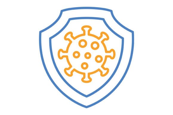 Mastering Visual Strategy with Prevention Blue & Orange Line Icons