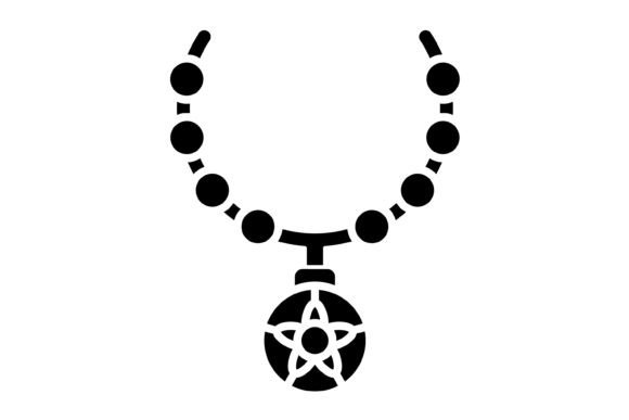 Necklace Glyph Icon: A Designer's Guide to Versatile Vector Assets
