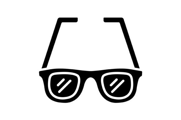 Practical Design with the Glasses Glyph Icon