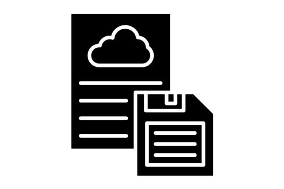 Save File Glyph Icon: Essential Design Asset for Digital Workflows