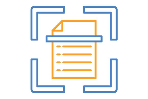 Scan Blue & Orange Line Icon: A Complete Guide for Digital Creators
