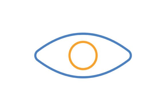 Show Blue & Orange Line Icon: A Designer's Go-To Asset
