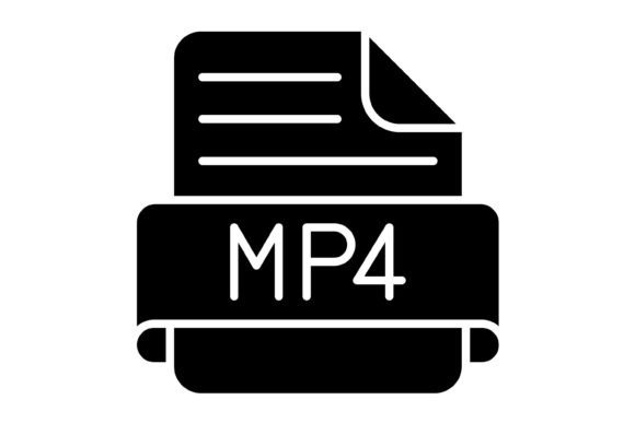Understanding the Mp4 File Glyph Icon: A Versatile Design Asset