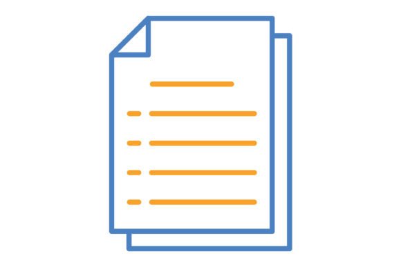 Why Paper Blue & Orange Line Icons Are a Designer’s Secret Weapon